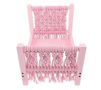 Sewroro Vintage Photography Prop Bed Newborn Photoshoot Woven Mini Bed for Studio Retrospective Style