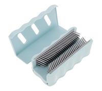 Sewroro Wall Mounted Shower Hair Collector Drain Strainer with Flexible Bristles Durable Hair Catcher for Bathroom Bathtub Compatible with Tile Marble Surfaces