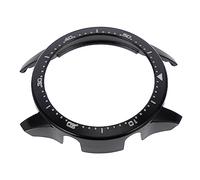 Sewroro Watch Bumper Cover and Protective Pc Case for Compatible Watch, Black and White, Shock-resistant Frame with Full Edge Protection, Suitable for Sports and Daily Wear