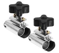 Sewroro Wheelchair and Easy Installation Table Buckle Tray Connectors 2pcs with Metal and Plastic Support Bracket, Lightweight for Secure Dining and Writing Use on Wheelchairs