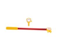 Sewroro Window Opening Rod Blind Assistant Tool with Ergonomic Grip Compact Push Pull Opener for Window Shades Suitable for Bedroom Kitchen School Living Use Red