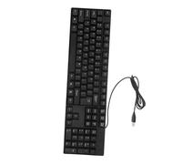 Sewroro Wired Usb Keyboard for Laptop Compact Gaming Keyboard Numeric Keypad English Layout for Computer Office
