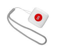 Sewroro Wireless Emergency Pager Call Button for Elderly Patient Fall Alarm Smart Sos Button with Home Smart Device Linkage Suitable for Hospital Hotel Retirement Home Use