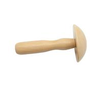 Sewroro Wooden Knitting Mushroom Tool for DIY Mending Smooth Surface Darning Mushroom for Socks Sweaters Scarves Comfortable Grip for Knitters and Crocheters