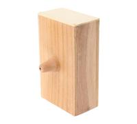 Sewroro Wooden Tuning Fork for Precise Tuning Support Sound Therapy Resonance Box with Anti-Slip Base and Amplifying Overtones, for Teaching and Choral Rehearsals
