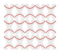 Sewroro Wound Bandages with Stable Wearing Effect 60pcs Baseball Themed 2.83x0.75in Waterproof Adhesive Bandages Non-Woven Fabric Material for Sports Occasions and Outdoor Activity