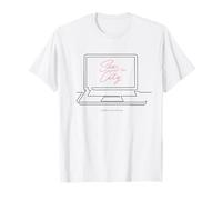 Sex and the City Carrie Bradshaw Laptop Design T-Shirt