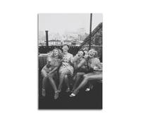 Sex And The City Movie Black And White Art Poster Decorative Painting Canvas Wall Art Living Room Poster Bedroom Painting Wall Art Picture Print Modern Family Room Decor 12 x 18 Inches (30 x 45 cm