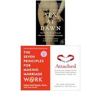 Sex at Dawn, The Seven Principles For Making Marriage Work, Attached 3 Books Collection Set