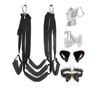 Sex Bed Restraint Rope Kit Adult Harness Restraint Sweater L/WT43 | Our Sexual Restraint Equipment With Adjustable Leg Straps Brings Endless Fun To The Game