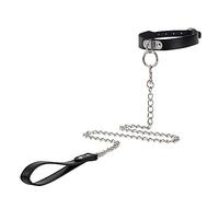 Sex Collar Sex Bondage Collar Dog Collar with Handle BDSM Bondage BDSM collar with Detachable Lead Chains