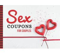 Sex Coupons For Couples: Naughty Book For Adult Couples / 50 Empty Fill In The Blank Vouchers / Valentine's Day - Christmas - Birthday Booklet Gift To ... In / Heart Lollipop Candy in Red Ribbon Theme