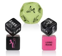 Sex Dice for Adult Couple Sex Games Sex Toys for Couples Sex Dice Noctilucent Sex dice Sex Toys & Games for Adults Bedroom Games Toys Gift (Noctilucent Sex Dice)