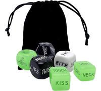 Sex Dice Games 6pcs Sex Dice Naughty Dirty Dice for Sex Gaming for Adults Couples Sex Dice with Sex PositionsAdults Bedroom Sex Play Toy Sex Games for Couples Positions Fun Kinky Sets