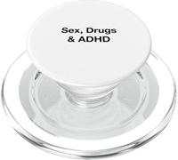 Sex, Drugs & ADHD PopSockets PopGrip for MagSafe
