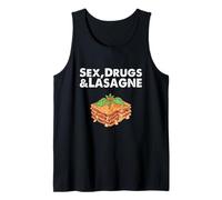 Sex Drugs & Lasagna T-Shirt Tank Top
