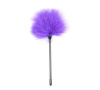 Sex Feather Tickle with Different Colors Bondage Restraint Riding Crop BDSM Flogger for Women and Couple Adult Sex Toys Purple One Size