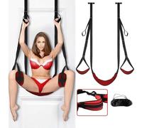 Sex Furniture for Bedroom Position Over The Door Sexy Swing Sex Strap Adult Sex Sling Heavy Duty Hold Frequent Flyer Door Swing Sex Bonding Restraint Adlut Sweater C6