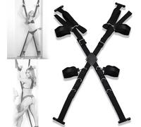 Sex Furniture for Bedroom Position Over The Door Sexy Swing Sex Straps for Adult Sex Sling Heavy Duty Hold 300lbs Frequent Flyer Door Mount Swing Sex Bonding Restraints Hoodies Sweater