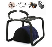 Sex Furniture Sex Chair Sex Position Enhancer Chair for Position Aids Novelty Toy Bedroom Bathroom Portable Bouncing Mount Stool Elastic BDSM Sex Furniture Couples Sex Toy