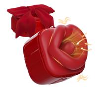 SEX HD Lovely Kiss - Licking-Sucking Vibrator (Red)