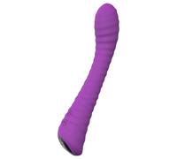 Sex HD Sunshine - Rechargeable Ridged G-Spot Vibrator (Purple)