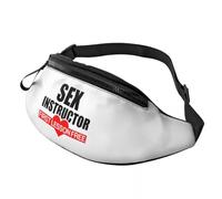 Sex Instructor Fanny Pack Men Women Custom Crossbody Waist Bag for Cycling Camping Phone Money Pouch