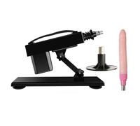 Sex Machine Automatic Thrusting Machine 3 Set with Dildo Attachment - Adjustable Speed Interactive Sex Machine with Stable Base, Hands-Free Operation & Remote Control for Men, Women & Couples