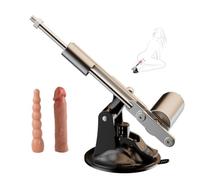 Sex Machine Dildo Machine - Automatic Thrusting Machine 600 Strokes/Min | 360° Rotation, 180° Tilt, 8 Modes | Adjustable Speed, Suction Base & 2 Attachments