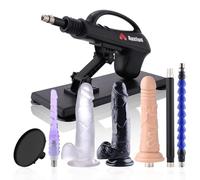 Sex Machine for Men and Women, Fucking Machine with 7 Attachments, Automatic Sex Thrusting Machine with Suction Cup Adapter, Dildo Machine with 3XLR Connector, Sex Toys for Male Female, Sex Toy