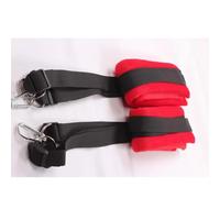 Sex Nylon Swing BDSM Ankle Cuff Slave Soft Sex Furniture Fetish Bandage Swing Sex Erotic Toys Sex Furniture Red One Size