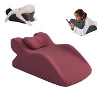 Sex-Pillow for Couples Cushion, Leg Elevation Pillow, Bed Sleeping Pillow Lying Sleeping Pillow, Pillow for Reading, Memory Foam Sleeping Pillow for Leg Elevation And Back Support, Bed Wedge Pillow,04