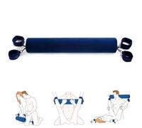 Sex Pillow Sex Furniture BDSM Bondage Sex Toys with Handcuffs Ankle Cuffs Foam Position Support Cushion Long Round Cylinder Body Pillow for Couples Men Women