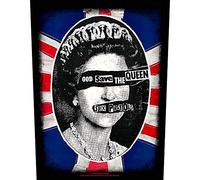 Sex Pistols God Save The Queen Back Patch