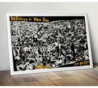 Sex Pistols Holidays In The Sun Concert Tour Live Venue Gig Promo : 36"x24" Poster BRING YOUR WALLS TO LIFE !