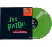 SEX PISTOLS LP x 2 The Original Recordings - Double GREEN VINYL + STICKER Sheet
