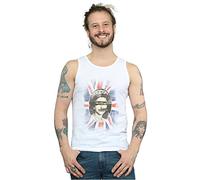 Sex Pistols Men's God Save The Queen Vest White Small