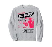 Sex Pistols Official Classic Japan Tour Pink Photo Sweatshirt