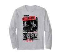 Sex Pistols Official Classic Photo Collage Long Sleeve T-Shirt
