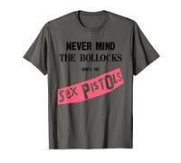 Sex Pistols Official Never Mind The Bollocks Pink T-Shirt