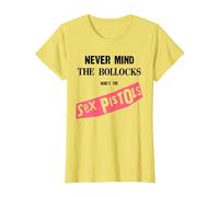 Sex Pistols Official Never Mind The Bollocks Yellow T-Shirt