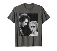 Sex Pistols Sid Vicious & Johnny Rotten by Virginia Turbett T-Shirt