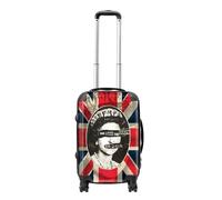 Sex Pistols Suitcase - God Save The Queen Luggage - Cabin / Carry On Rocksax Black One Size
