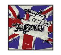 Rock Off Trade Patch Sex Pistols Anarchy in the UK Band Logo Official Sew-On