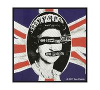 Sex Pistols - the - The Sex Pistols Patch God Save The Queen Band Logo Official Sew on One Size