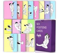 Sex Position Cards Sex Toy Adventurous Playing Cards Erotic Bedroom Cards Poker for Couple Lover Date Night Game