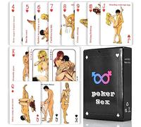 Sex Position Cards Sex Toy Adventurous Playing Erotic Bedroom Poker Cards for Lover Couple