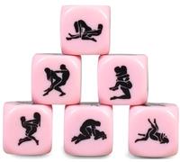 Sex Position Dice Secretplay Sexual Kamasutra Adult Love Games Kama Sutra Couples Fun Date Night Juego Sexuales Dados 1pcs / 6 pcs Set (Classic, 6, Quantity)