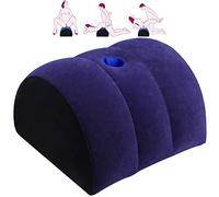 Sex Position Pillow - Dildo Pillow Dildo Mount Sex Toy Mount Ideal for Enhancing Intimacy Cushion,Lumbar Support Cushion Inflatable Leg Pillow Bed Wedge Sex Toys for Women and Couples(Blue)