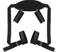 Sex Restraining Bondage BDSM Kit, Handcuffs Sex Bed Adult Set, BDSM Bondaged Restraints Sex Furniture for Couples, Restraints Wrist and Leg Restraint Straps Plus Hand and Ankle Cuffs